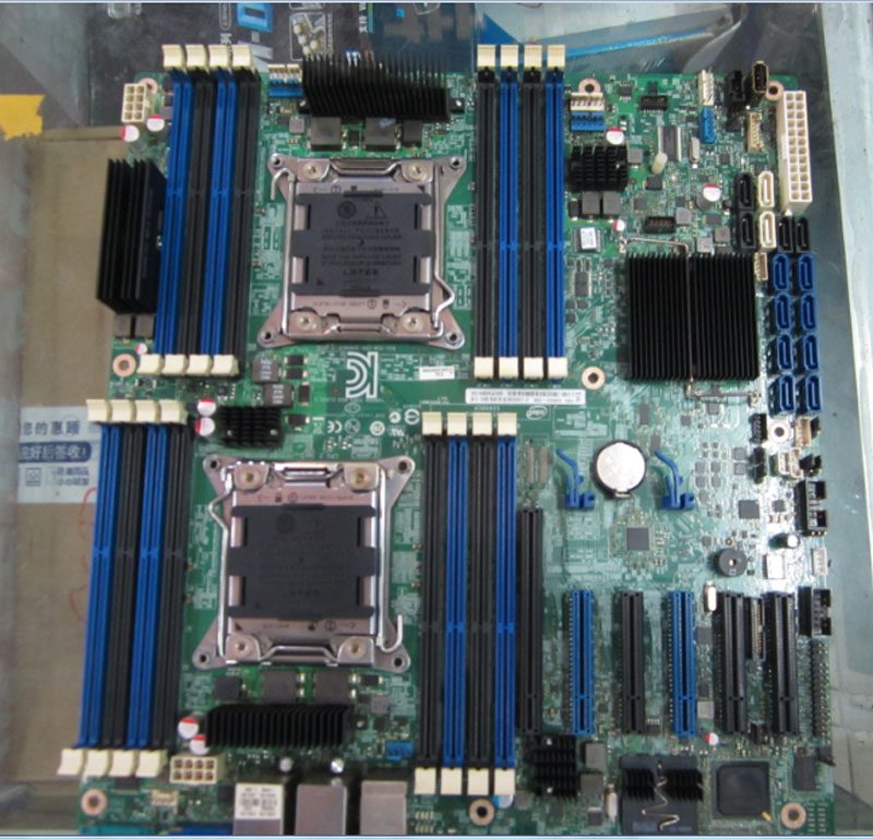 Bo mạch chủ server Intel S2600CP S2600CP2 S2600CP4 dual LGA 2011 - Ảnh 3