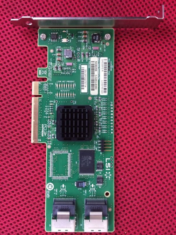 Card raid sas LSI 3081E-R B3 hỗ trợ 8 cổng sas, sata - Ảnh 6