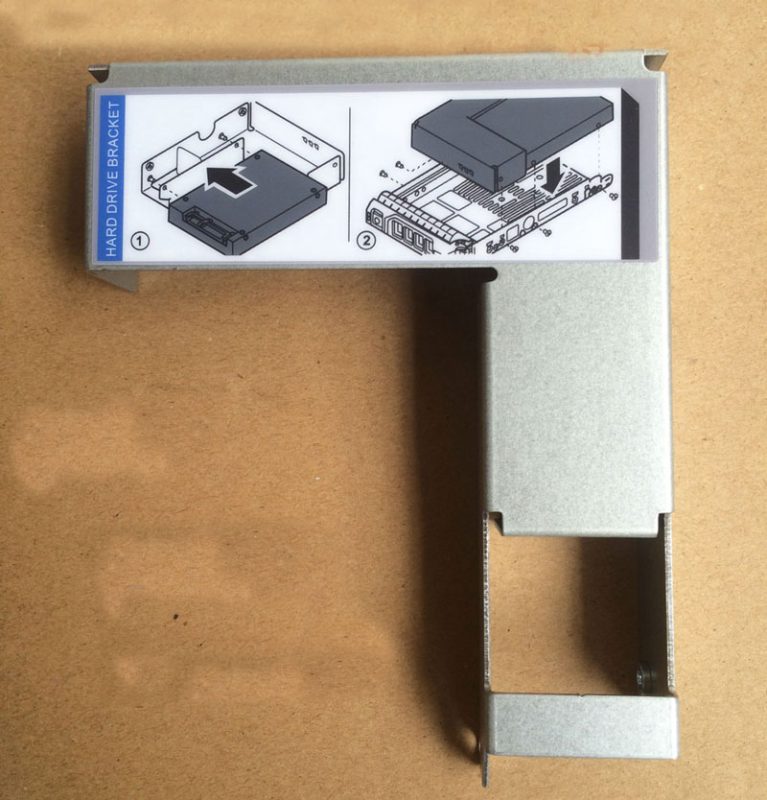Khay chuyển hdd ssd sas 2.5 inch sang 3.5 inch server Dell, HP, IBM - Ảnh 5