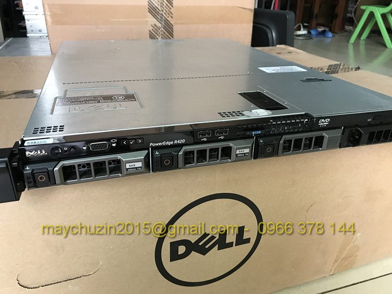 Máy chủ server Dell PowerEdge R420 1U HDD 3.5 inch chính hãng