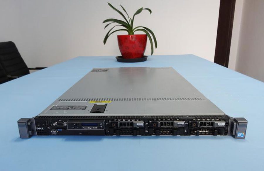 may chu server dell poweredge r610 1u