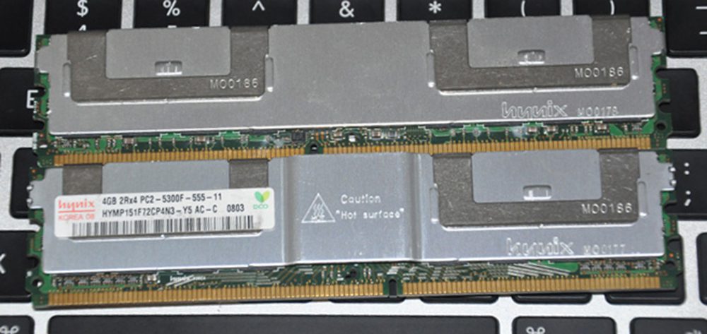 Ram Hynix 2G FBD DDR2 667 ECC PC2-5300F FB-DIMM server workstation - Ảnh 2