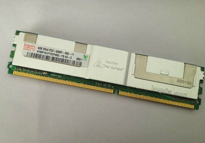 ram hynix 2g fbd ddr2 667 ecc pc2 5300f fb dimm server workstation 7 1