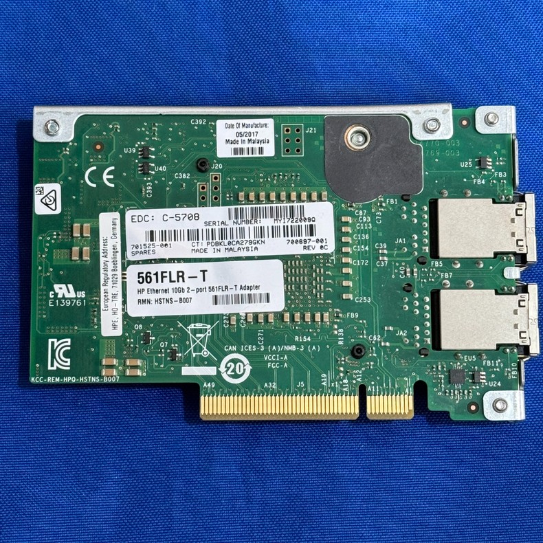 Card LAN HP 561FLR T Ethernet 10Gb 2 port 700699 B21 701525 001 700697 001 13