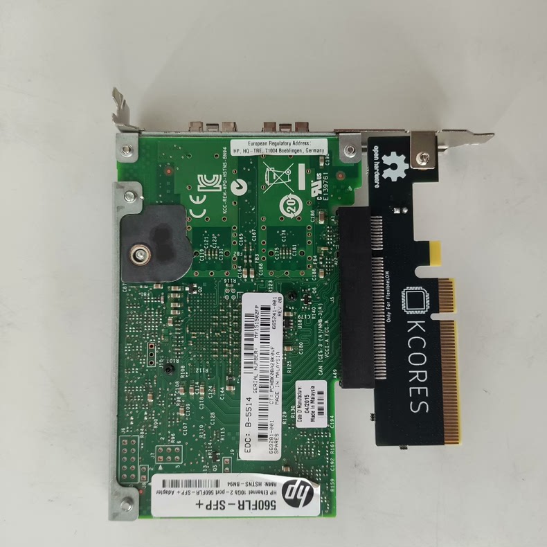 Card NIC HPE Ethernet 10GB 2 Port 560FLR SFP+ adapter 07