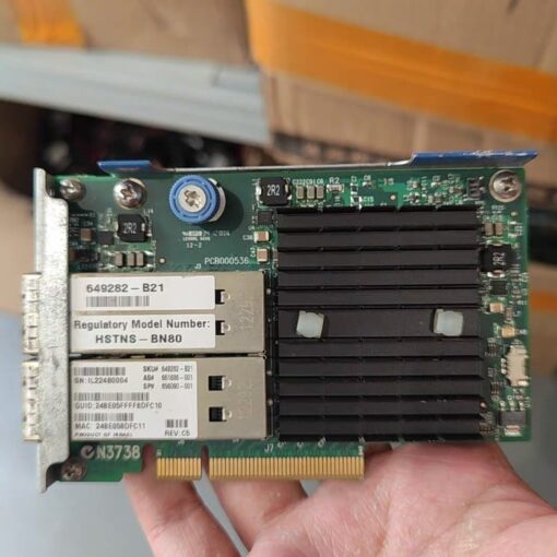 Card Nic HP 544FLR QSFP Infiniband FDR Ethernet 10Gb 40Gb 2 port 01
