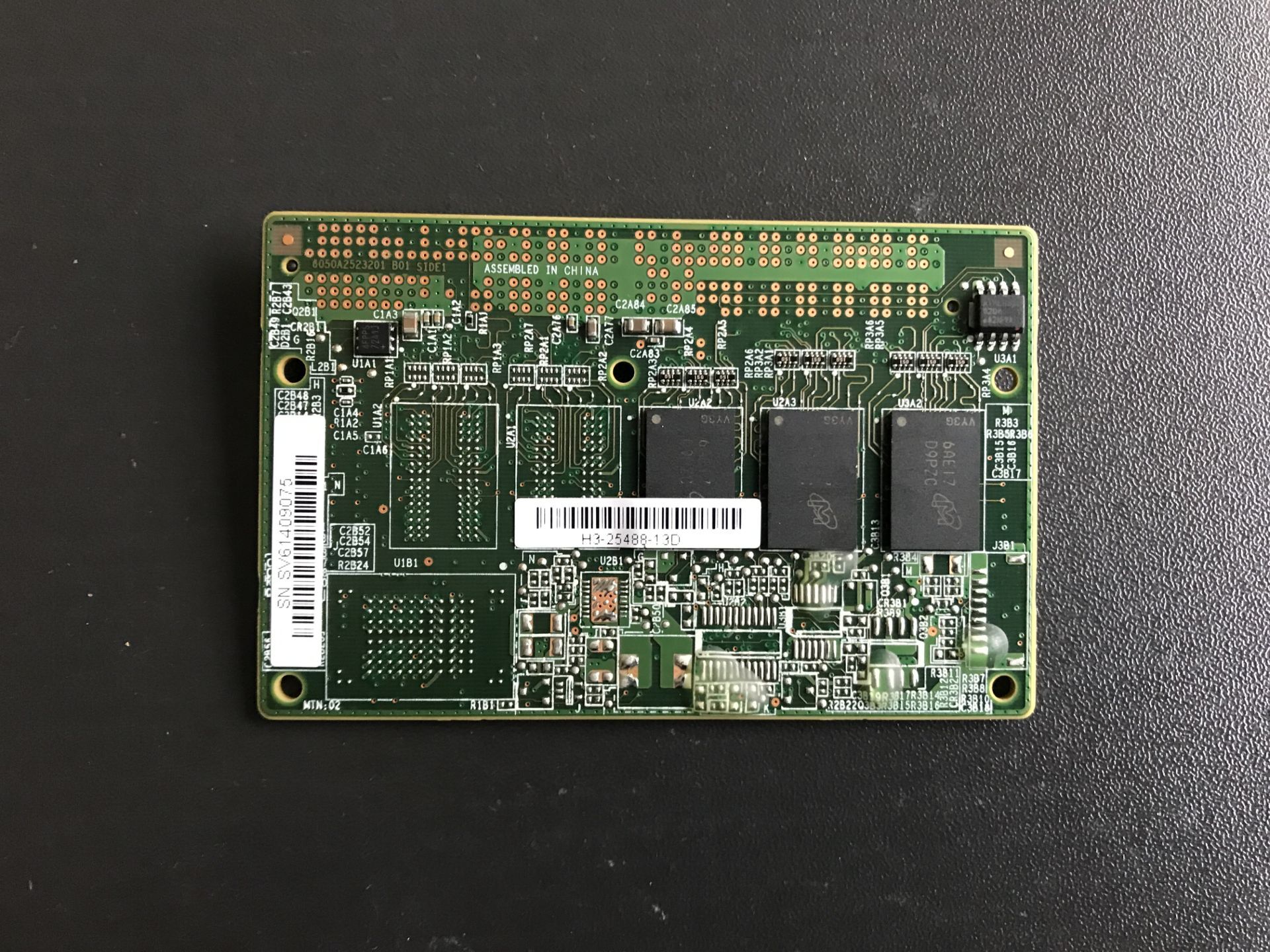 bo nho cache ibm 1gb flash cache m5200 m5210 m5210e raid 5 fru 44w3393 44w3392 opt 47c8656 03