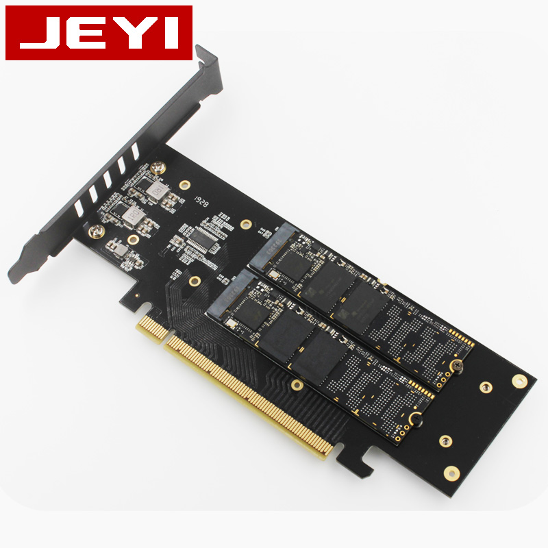 card gan 4 ssd m2 nvme m key to pcie 16x gen 3 ho tro raid 01 card gan 4 ssd m2 nvme m key to pcie 16x gen 3 ho tro raid 01