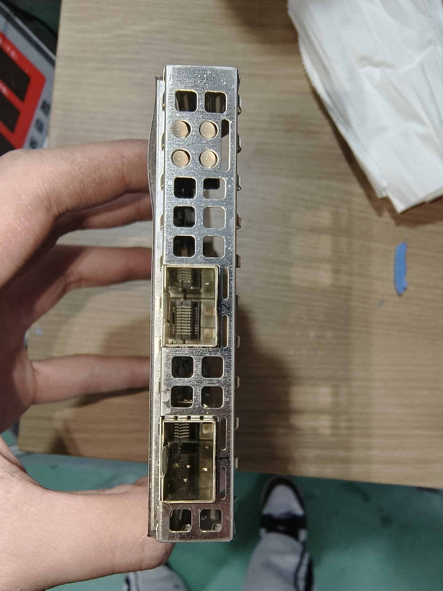 dell mellanox cx422a connectx 4 25gb sfp dual port rndc daughter card r887v 03
