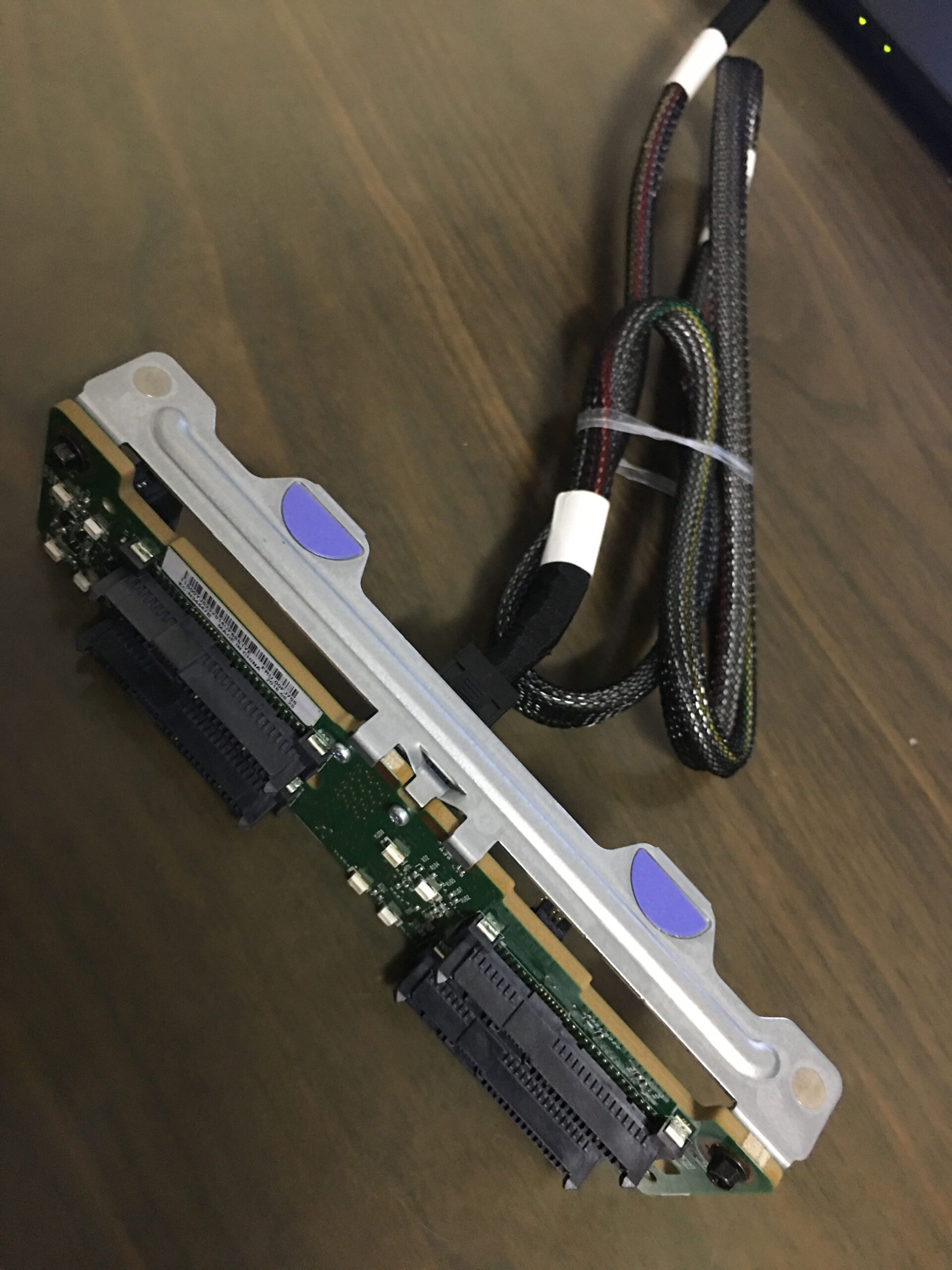 lenovo x3550 m5 backplane 4 bay 2 5 hdd ssd sff 00ka055 00fj755 with cable 03