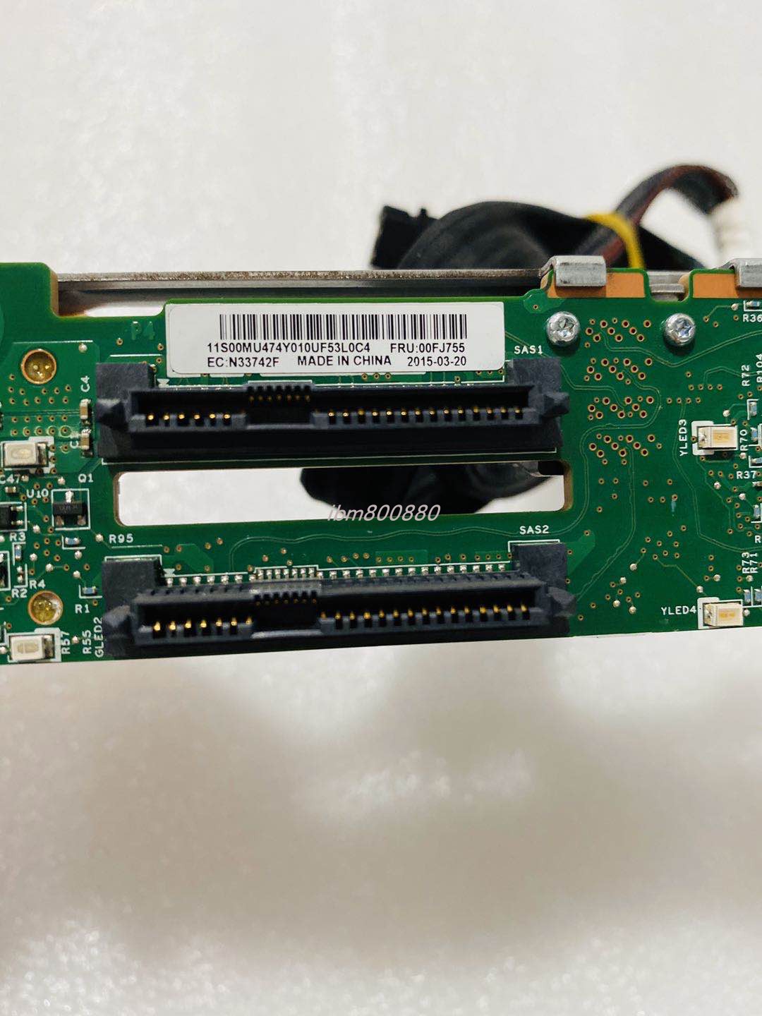 lenovo x3550 m5 backplane 4 bay 2 5 hdd ssd sff 00ka055 00fj755 with cable 07