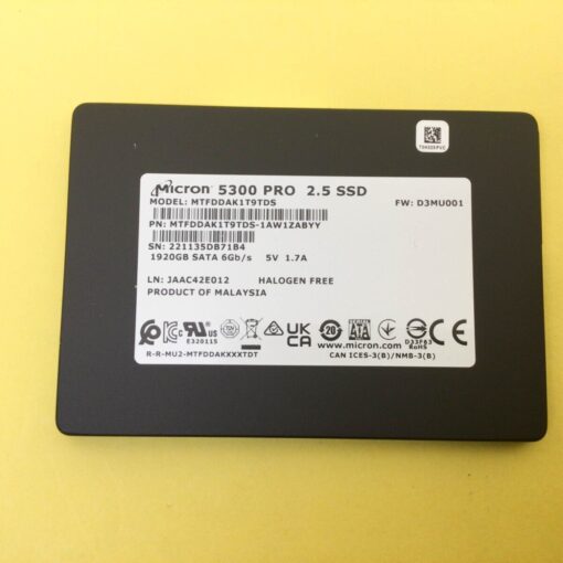 ssd enterprise micron 5300 pro 1 92tb 2 5 inch sata iii mtfddak1t9tds 1aw1za 01
