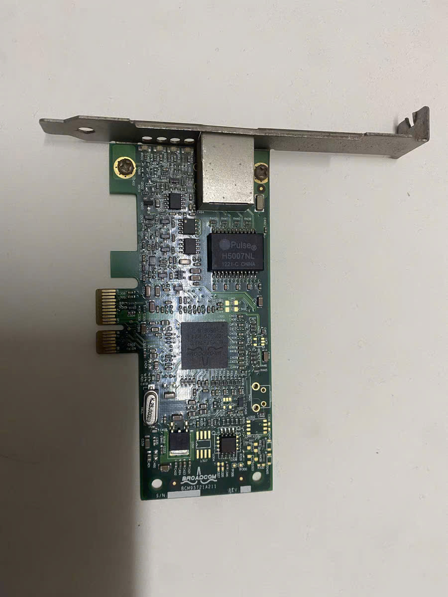 card lan nic dell 0yj686 YJ686 broadcom 1 port 1gbe 1000baase t pci express network card 03 card lan nic dell 0yj686 YJ686 broadcom 1 port 1gbe 1000baase t pci express network card 03