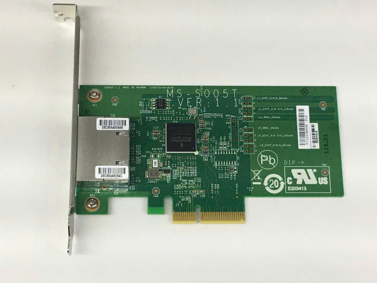 card mang nic broadcom bcm5718 dual port 1gbps ms s005t ver1 1 gigabit ethernet 01