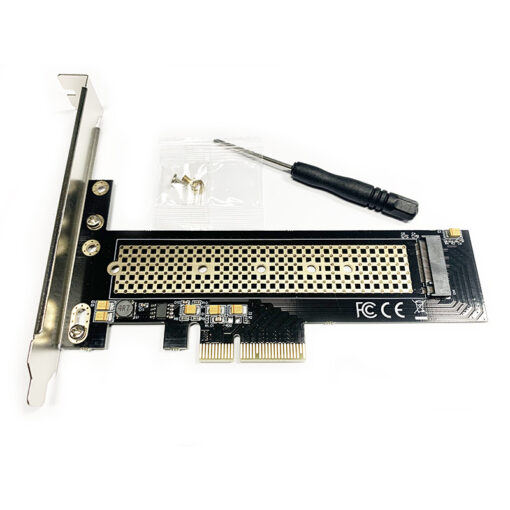 card ssd m2 nvme pcie 22110 2280 to pci e 3 0 4x tro nguon 01